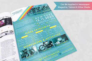 Cycling & Bike Racing Flyer Template