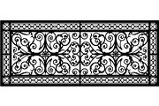 Ornamental Scroll Panel Bundle, a Decorative Illustration by Creativeshirt (Thumbnail 10 of 18)