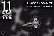 11 Vintage Black And White Lightroom, an Action Add-On by JKPHOTO (Thumbnail 1 of 3)