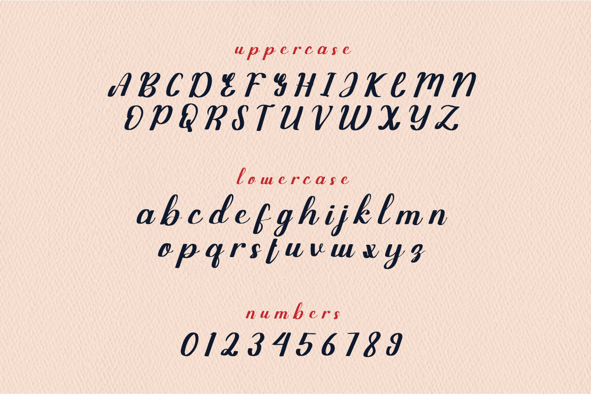 Wallflower, a Script Font by Wangsinawang Studio (Photo 8 of 10)