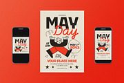 May Day Flyer Set, a Flyer Template by Aiyari Graphic (Thumbnail 1 of 3)