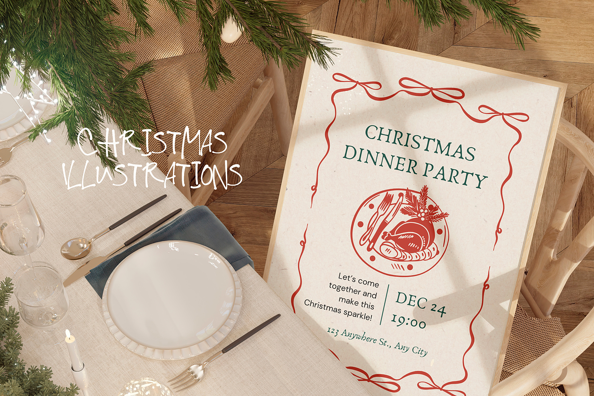 110+ Christmas Mood Illustrations, a Seasonal Illustration by Veyla (Photo 11 of 15)