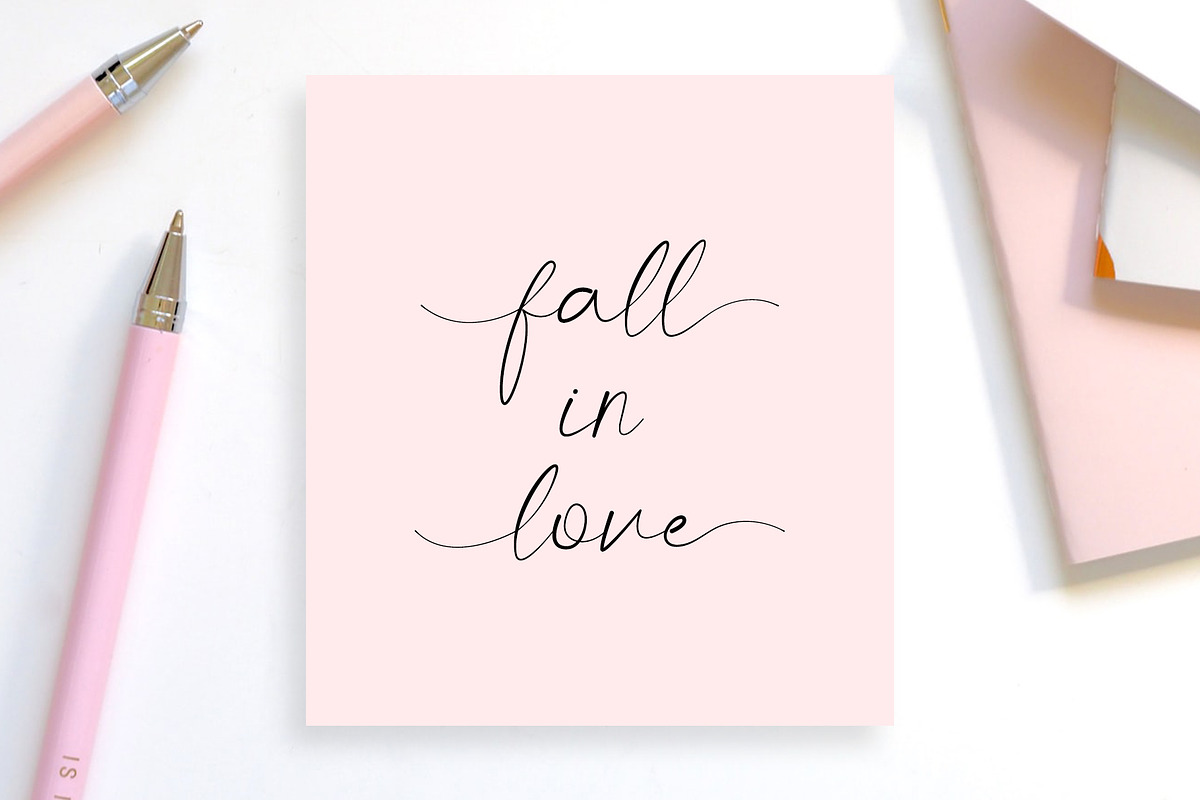 Vallenitta | beautiful script font, a Script Font by Lightsense (Photo 3 of 10)