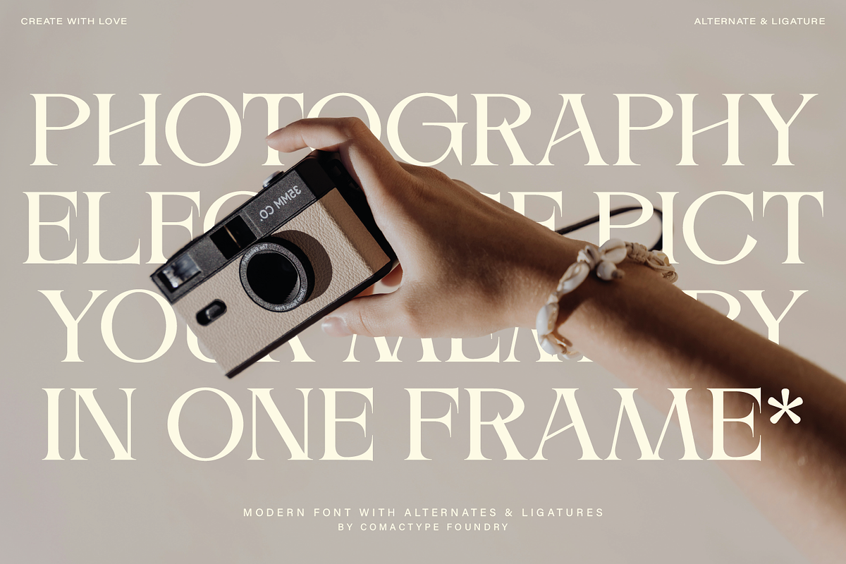 Alverich - Modern Serif Font, a Serif Font by Comactype Foundry (Photo 2 of 22)