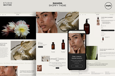 SAHARA | Shopify Theme, a Shopify Template by Studio Mayde
