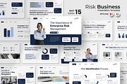 Risk Business - PowerPoint Template, a Presentation Template by Iqsiart Studio (Thumbnail 1 of 3)