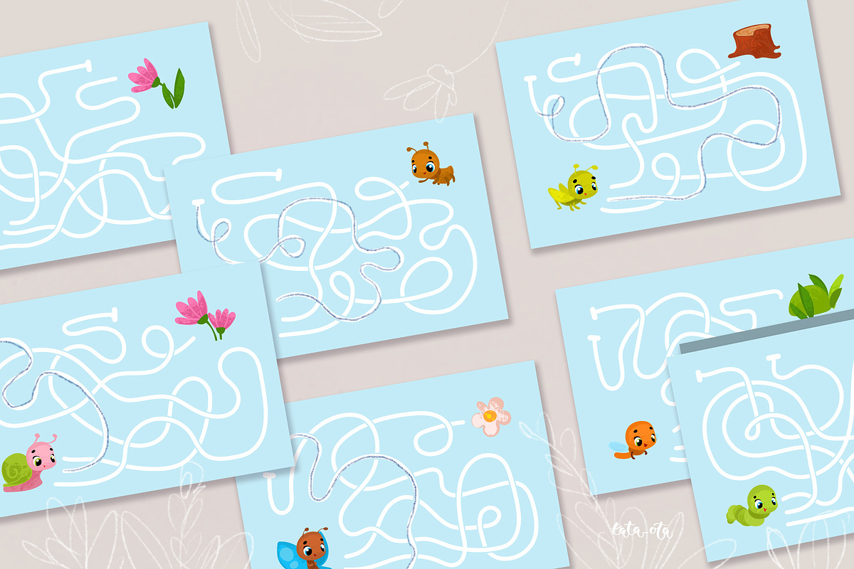 Games for children, an Education Illustration by tata_ota (Photo 4 of 6)