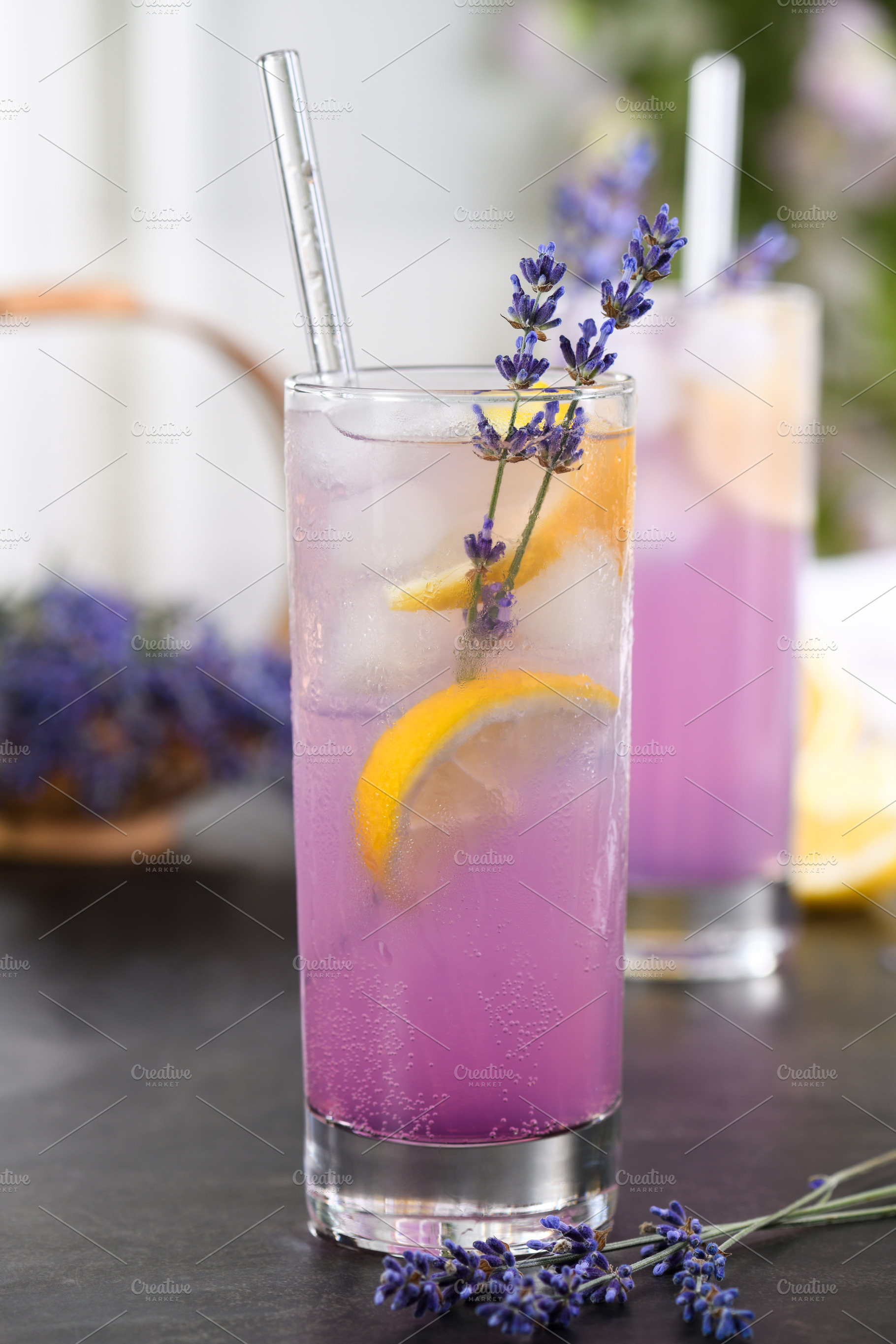 Homemade Lavender Lemonade, a Food & Drink Photo by Apolonia