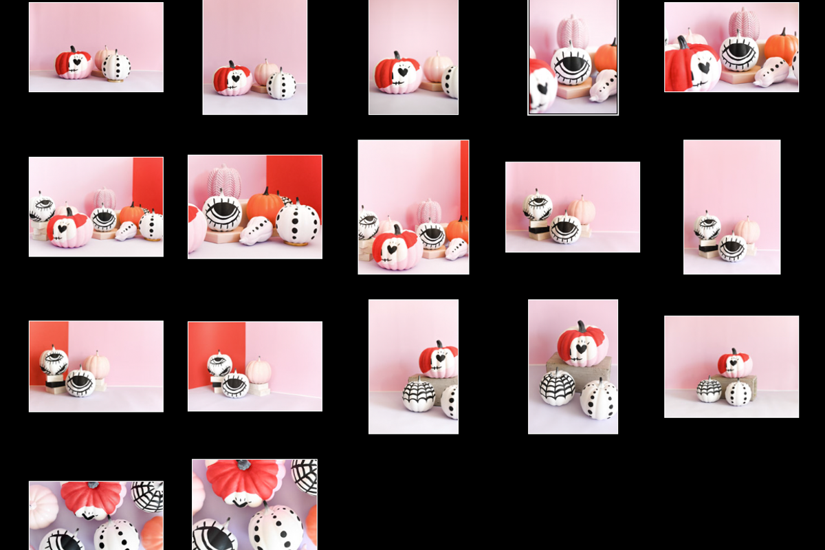 Painted Pumpkins Styled Stock Photo, a Holiday Photo by Styled Stock House (Photo 3 of 3)