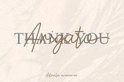 Astercla Modern Script Font, a Handwritten Font by Heinzel Std (Thumbnail 9 of 9)