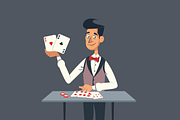 Casino Game and Gambling Illustrated, an Illustration by billpaxton.next (Thumbnail 9 of 22)