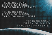 Futurio Futuristic Display Font, a Sans Serif Font by GRAPHLAB (Thumbnail 2 of 6)
