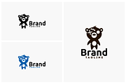 Teddy Bear Logo Template, a Branding & Logo Template by Metrolinevision (Thumbnail 2 of 2)