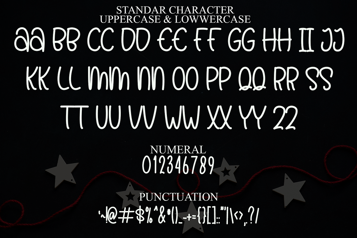 Christmas Hanmade, a Serif Font by FreshTypeINK (Photo 4 of 7)
