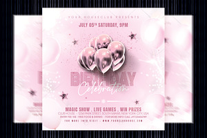 Birthday Party Flyer