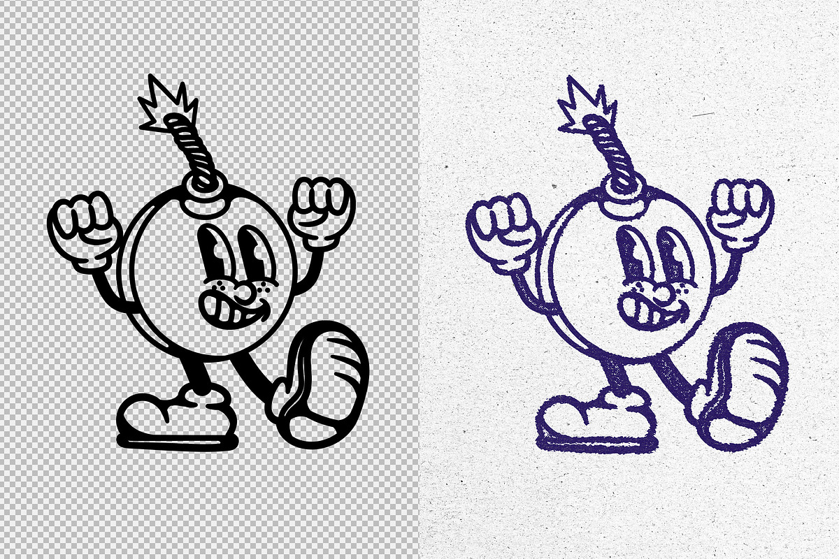 Grunge Ink Stamp Text & Logo Effect, a Mockup by Design Squad (Photo 4 of 7)