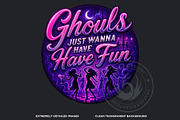 Halloween slogans Clipart V2, a Seasonal Illustration by ThatsDesignArt (Thumbnail 3 of 10)