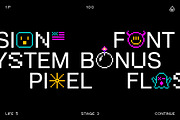 Pixelica. Color font, a Sans Serif Font by Foxys Type (Thumbnail 3 of 8)