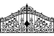 Decorative Iron Gate Bundle, a Decorative Illustration by Designer_Momina (Thumbnail 4 of 26)