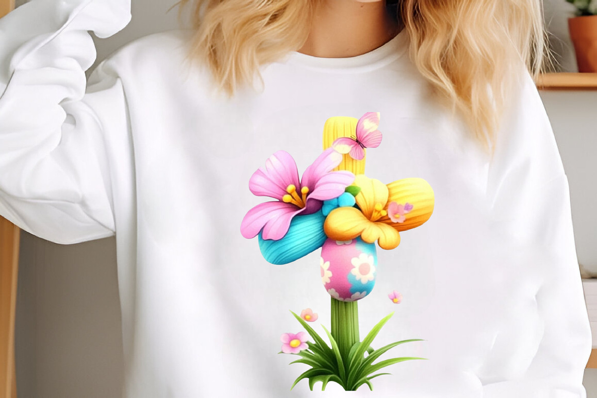 Watercolor Spring Pastel Easter Clip, an Illustration by designcity5 (Photo 4 of 5)