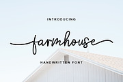 farmhouse, a Script Font by Nurul_kamal (Thumbnail 1 of 9)