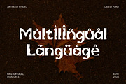 Etternal Display Retro Font, a Sans Serif Font by Artiveko (Thumbnail 5 of 8)