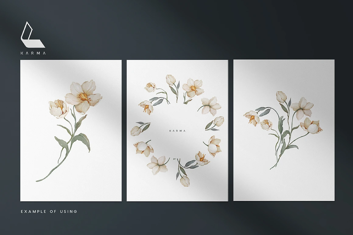 Bloom Poetry – 8 in 1 Luxury Floral, an Illustration by Karma (Photo 50 of 66)