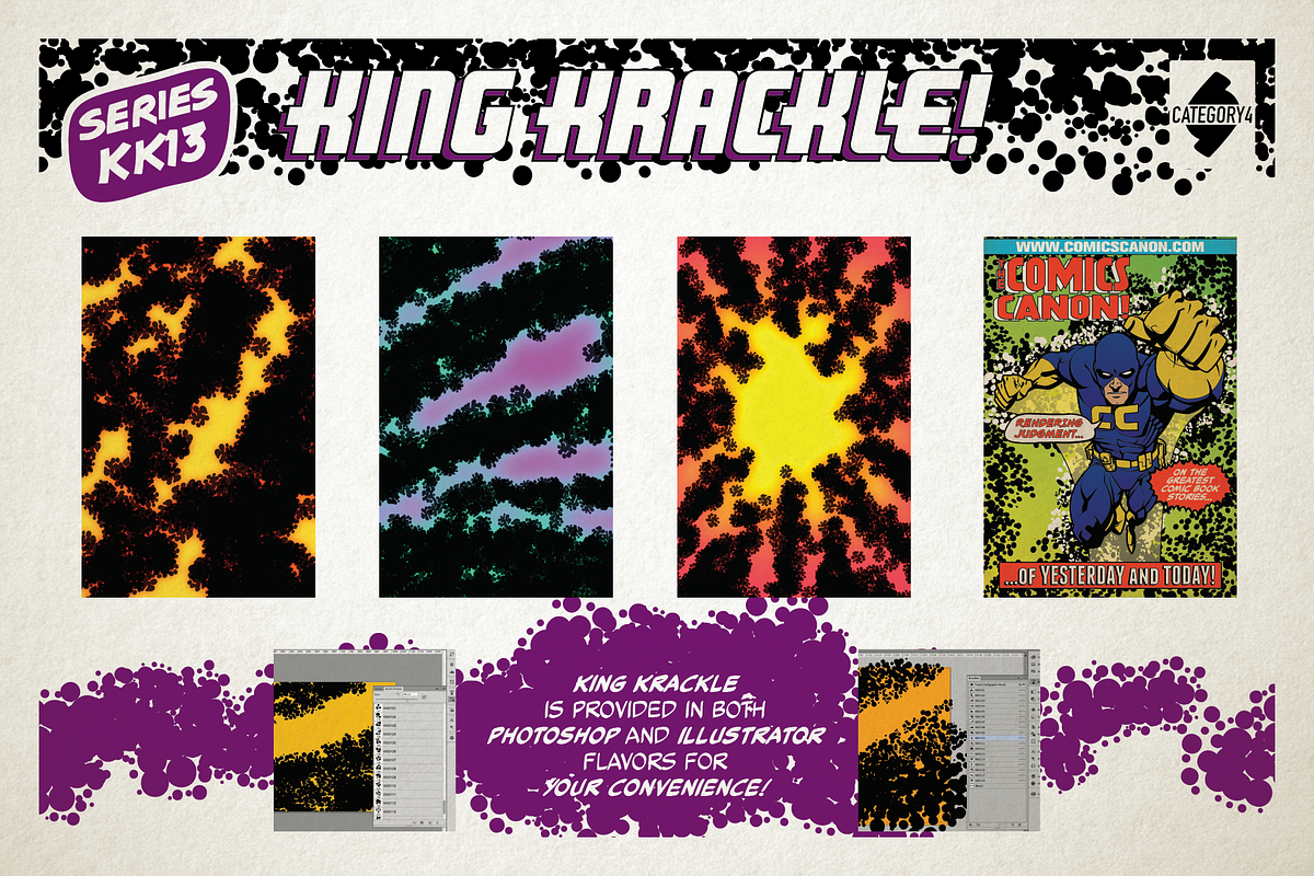 The Cult of King Krackle!, a Brush Add-On by category4 (Photo 4 of 5)
