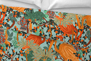 Chinoiserie jungle birds pattern, a Pattern Graphic by Cotton Melon pattern Shop (Thumbnail 6 of 6)