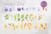 Smoothie bowls. Watercolor & ink art, a Food Illustration by MsFlaffy (Thumbnail 5 of 19)