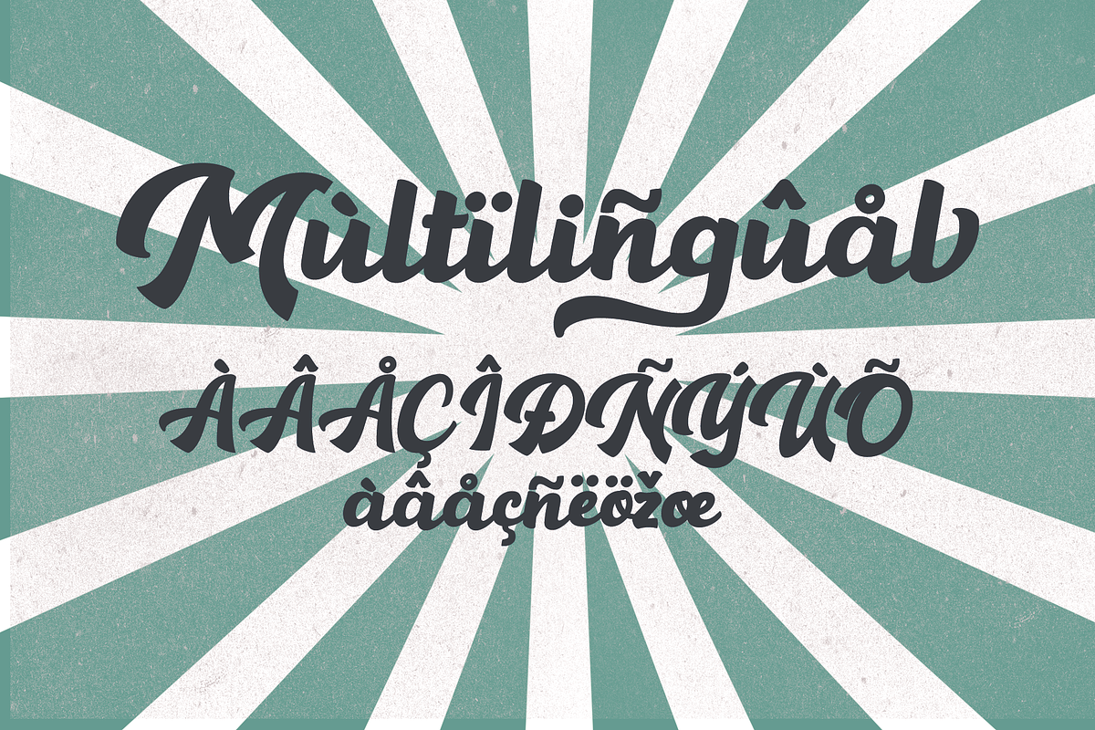 Hansley - Retro Font, a Script Font by BearyType Studio (Photo 16 of 16)