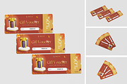 ticket mockup, a Poster Template by kebunmockup (Thumbnail 1 of 5)