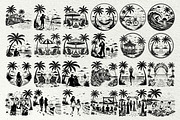 Beach Scenes SVG Graphics, a Seasonal Illustration by DENIDigitalArtSudio (Thumbnail 6 of 8)