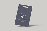Hanging Gift Card Mockup, a Product Mockup by Pexelcorner (Thumbnail 3 of 5)