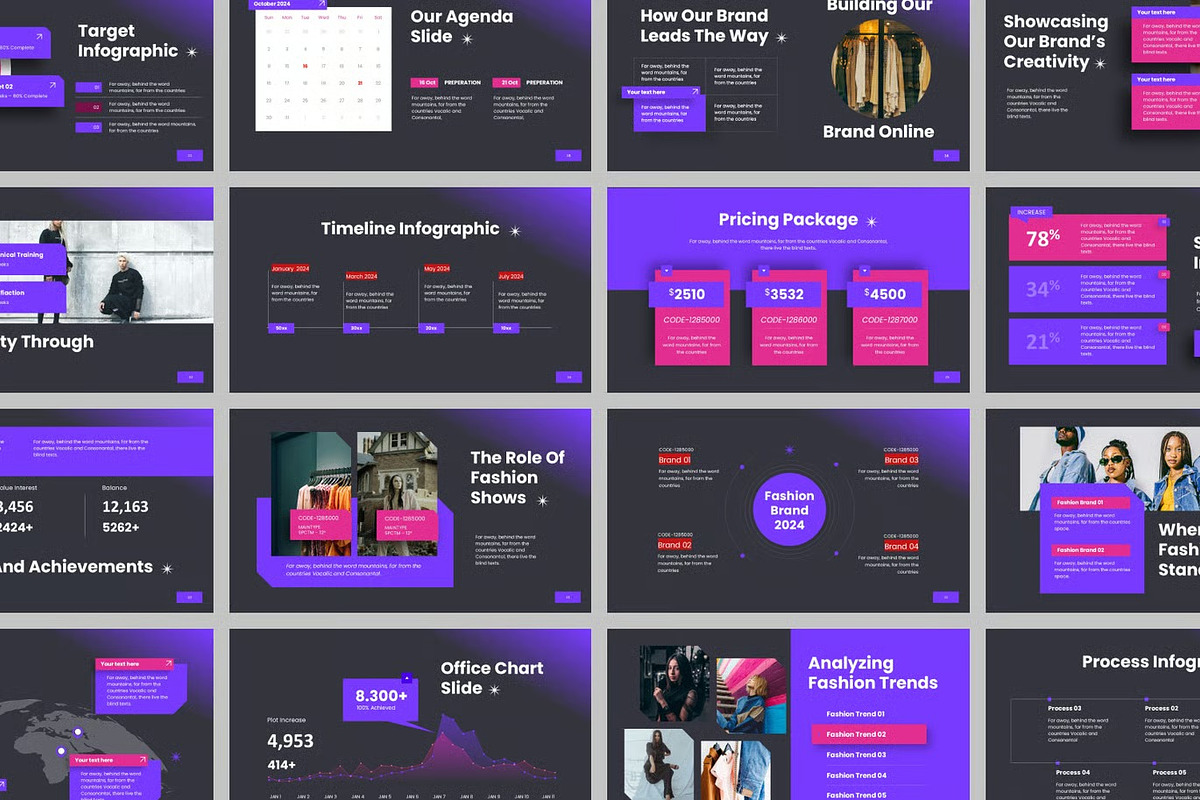 Fashion Clothing Brand Keynote, a Presentation Template by Fit-tee (Photo 2 of 2)