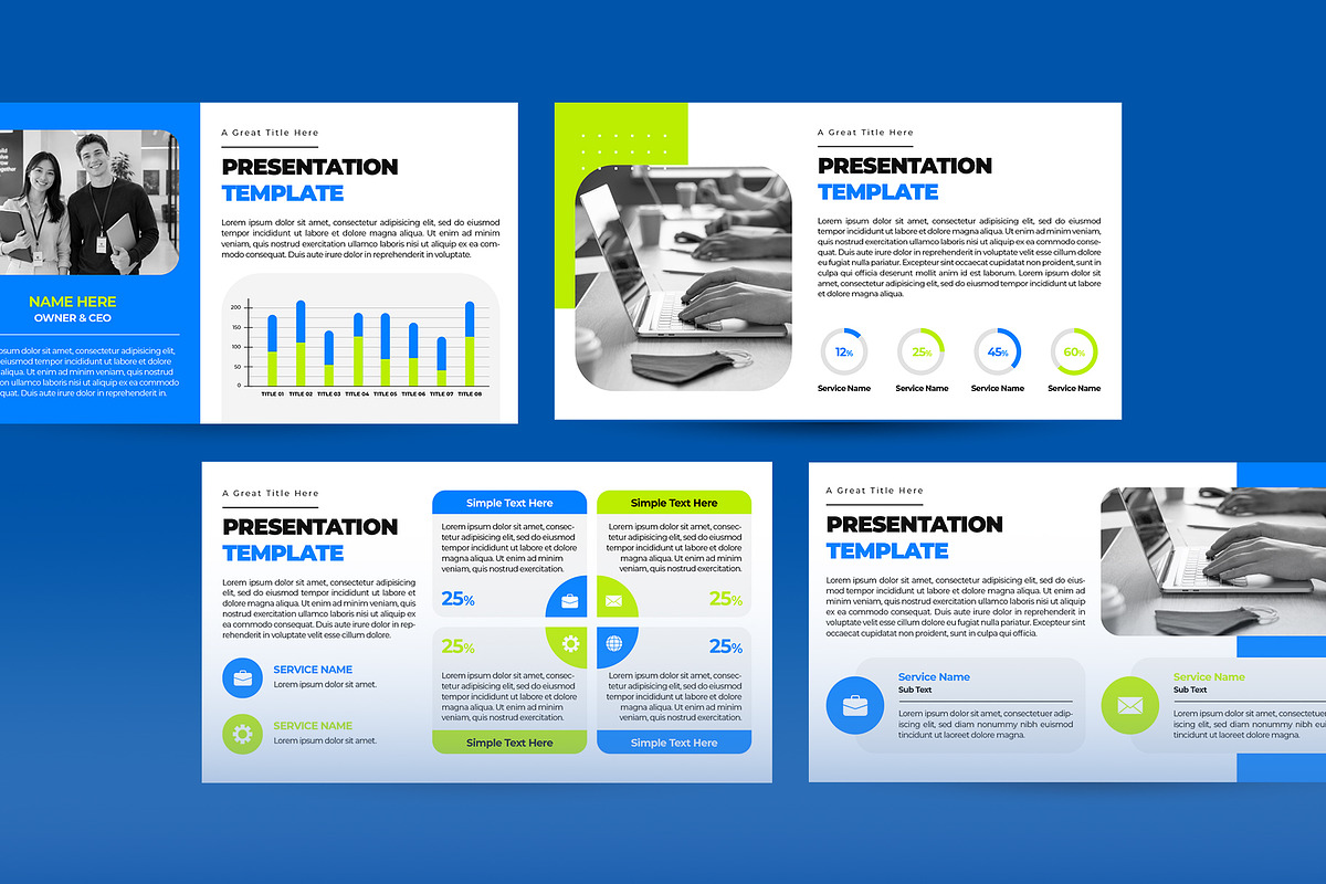 Business Strategy Presentation, a Presentation Template by CreativeUP (Photo 4 of 6)