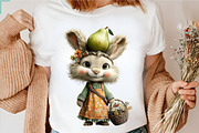 Whimsical Animal Fruit Clipart, a Transportation Illustration by Digital Artistic99 (Thumbnail 7 of 10)