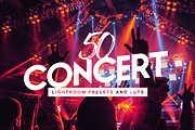 50 Concert Lightroom Presets LUTs, a Preset Add-On by SparkleStock (Thumbnail 1 of 10)