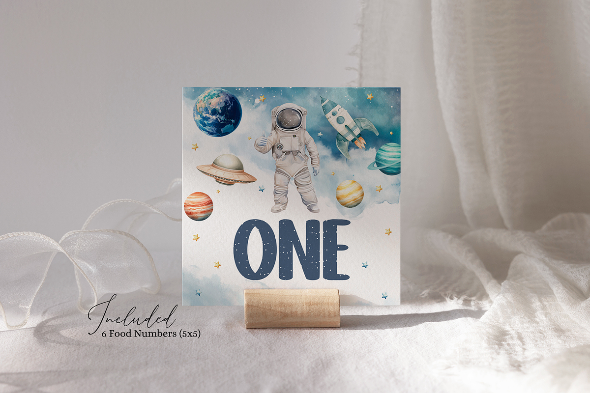 Outer Space Baby Shower Game Package, a Templates & Theme by Digital_Mind (Photo 5 of 6)
