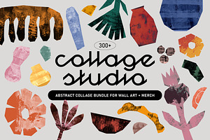 Art Collage Bundle 300+, an Object Illustration by angelainthefields