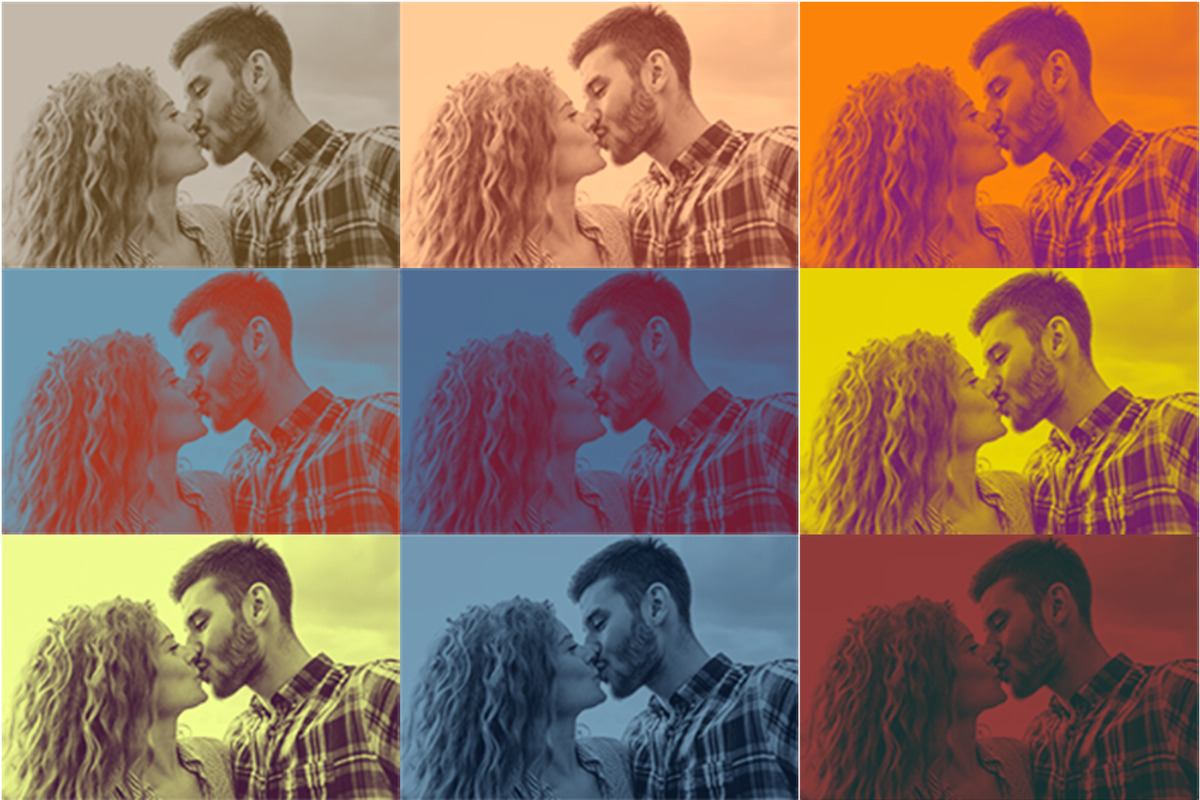 50 Duotone PSD Colors, an Action Add-On by Bato (Photo 2 of 4)