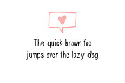 Grilled Cheese Handwriting Font, a Sans Serif Font by Michelle Kirsch Creative (Thumbnail 3 of 6)