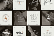 Minimalist Logo Templates, a Branding & Logo Template by iStar Design (Thumbnail 3 of 19)
