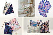 Mosaic Floral Seamless Patterns, a Pattern Graphic by Ninterints (Thumbnail 14 of 21)