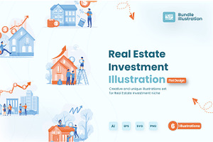 Real Estate Investment set bundle