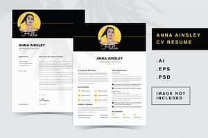 Anna Ainsley - CV Resume Template