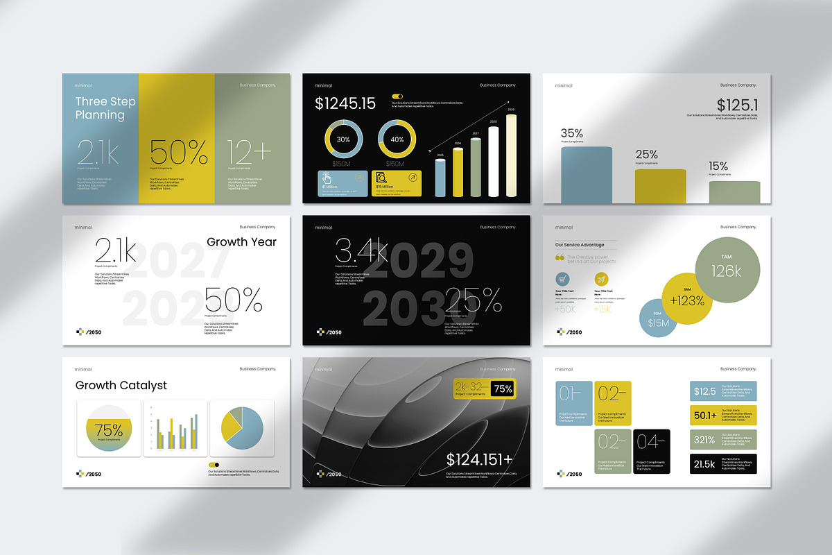 Future Growth Planning Presentation, a Presentation Template by Soraclod (Photo 6 of 9)