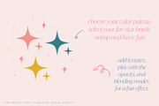 Star Stamps for Procreate, a Brush Add-On by Darla Studio (Thumbnail 8 of 11)