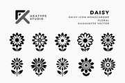 Daisy Icon Vector, an Icon by Akatype Studio (Thumbnail 1 of 3)