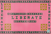 Liberate Hand Crafted Font, a Handwritten Font by Madeline ODonoghue Design (Thumbnail 4 of 5)